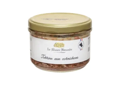 Terrine aux Cornichons - Bocal 180g - Le Manoir Alexandre