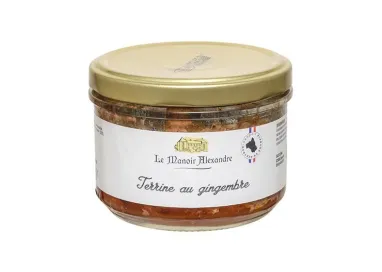 Terrine au Gingembre - Bocal 180 g - Le Manoir Alexandre