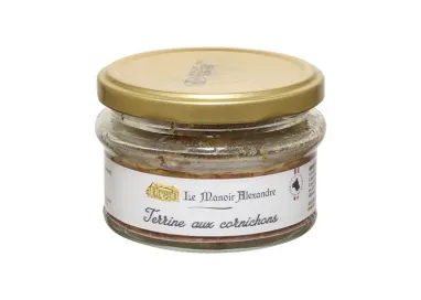 Terrine aux Cornichons - Bocal 100g - Le Manoir Alexandre