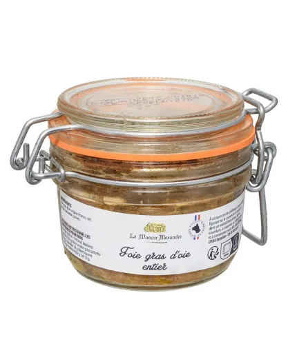Foie Gras d'Oie Entier en Bocal - Le Manoir Alexandre