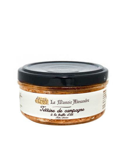Terrine de campagne à la truffe d'été - Bocal 130g