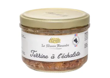 Terrine à l'échalote - Le Manoir Alexandre