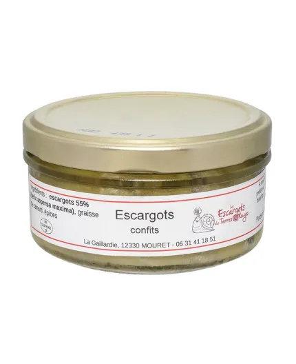 Escargots confits Bocal 80g