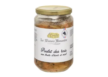 Poulet des rois aux fruits d'hiver et miel - Bocal 650 g
