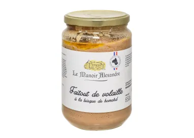 Faitout de volaille à la bisque de homard - Bocal 650 g