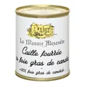 Caille Fourrée au Foie Gras de Canard, 30 % - Le Manoir Alexandre