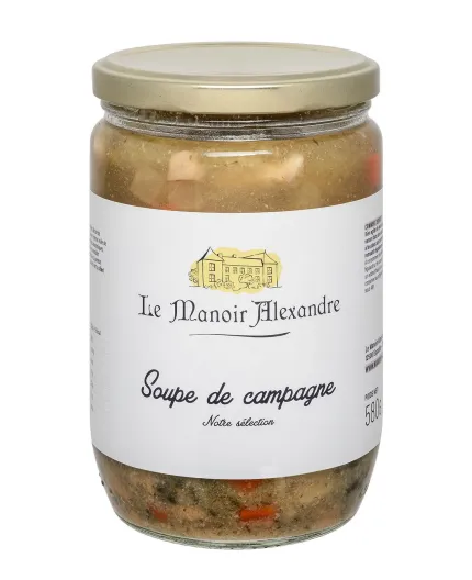 Soupe de campagne - Le Manoir Alexandre