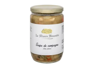 Soupe de campagne - Le Manoir Alexandre