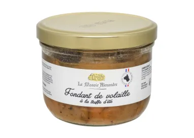 Fondant de volaille à la truffe d'été  - Bocal 350 g