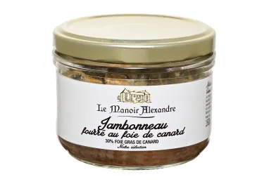 Jambonneau fourré au foie de canard  - Le Manoir Alexandre