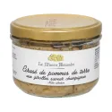 Ecrasé de pomme de terre aux girolles saveur champignon - Le Manoir Alexandre
