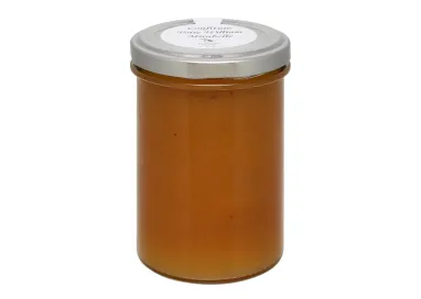 Confiture poire williams, mirabelle (provenance Aveyron)