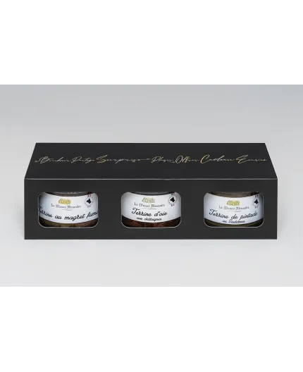 Terrines en trio