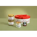 Coffret « Rouge et délices» - Coffret carton ovale coquelicots