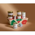 Coffret « Bois et délices» - Corbeille bois décor Noël