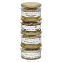 Lot de 4 Terrines, Le Festif , Bocaux de 100 g - Le Manoir Alexandre