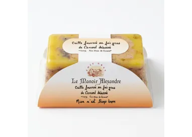 Caille au Foie Gras de Canard Mi-Cuit, 40 % - Le Manoir Alexandre
