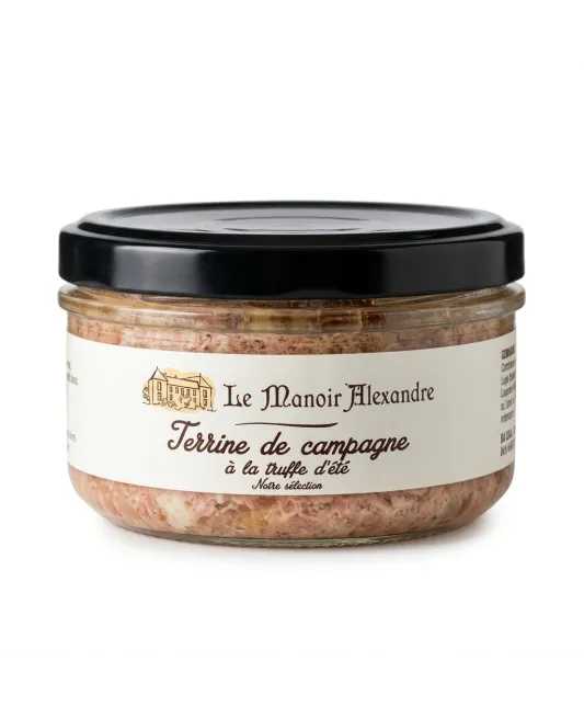 Terrine de campagne à la truffe d'été - Le Manoir Alexandre