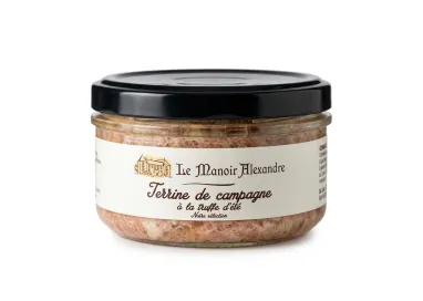 Terrine de campagne à la truffe d'été - Le Manoir Alexandre