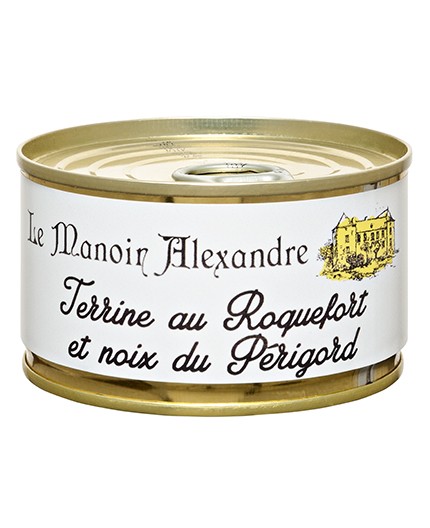 Terrine au Roquefort et Noix du Périgord - Boîte 130 g