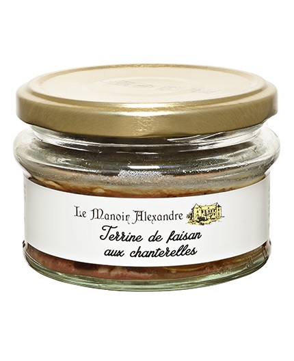 Terrine de Faisan aux Chanterelles - Bocal 100g Terrine de Faisan aux Chanterelles - Bocal 100g