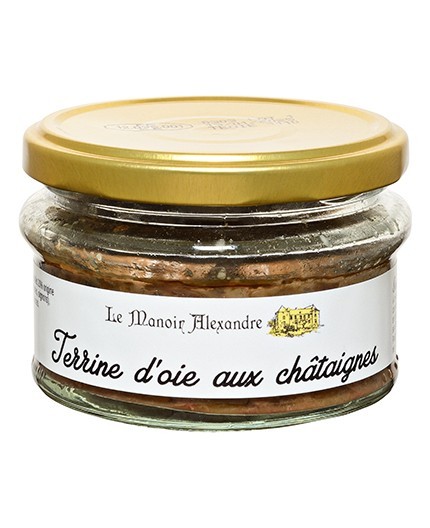Terrine d'Oie aux Châtaignes - Bocal 100g