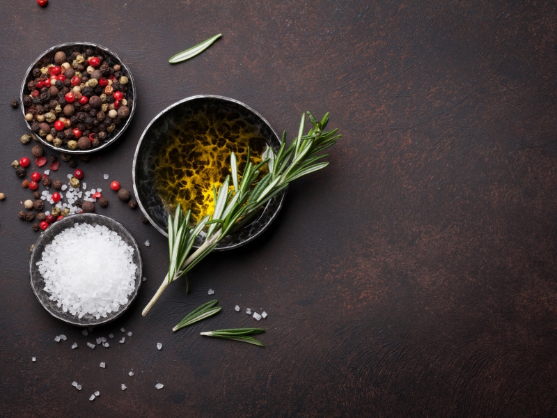 Zoom sur les condiments
